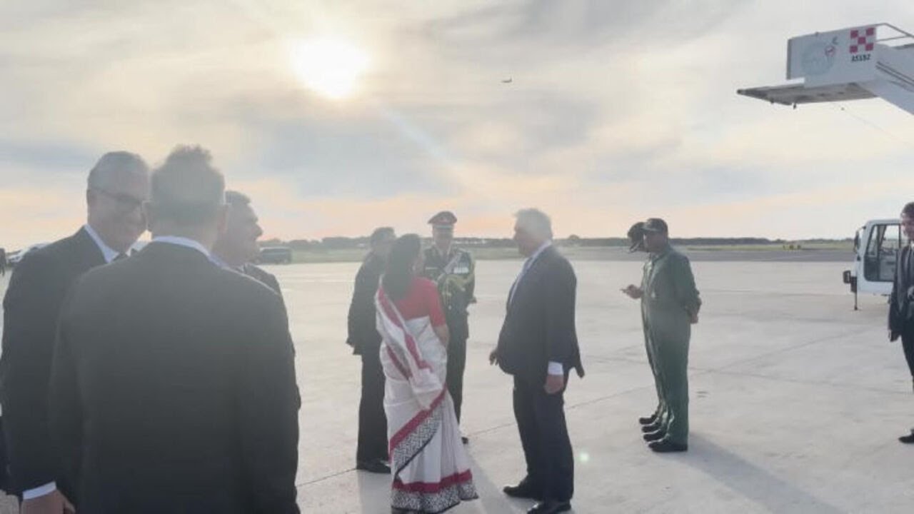 Tajani riceve il Primo Ministro indiano Narendra Modi a Fiumicino