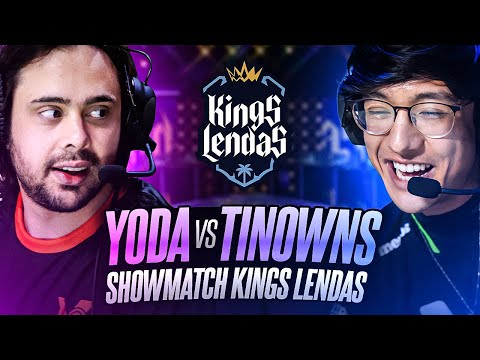 TINOWNS e YODA se ENFRENTARAM no SHOWMATCH da KINGS LENDAS