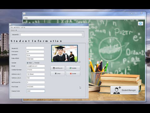 Java Project Student Information System Using Java Netbeans With Source Code