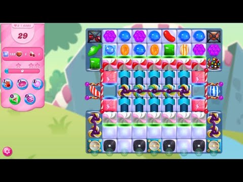 Candy Crush Saga Level 6808 | CLEAR 122 JELLIES AND COLLECT 2 FRUITS |