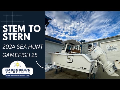 Stem to Stern--2024 Sea Hunt Gamefish 25