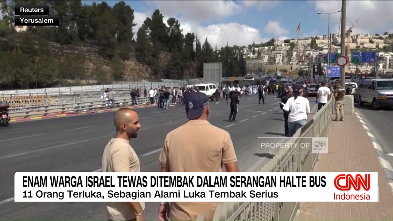 Enam Warga Israel Tewas dalam Serangan di Halte Bus