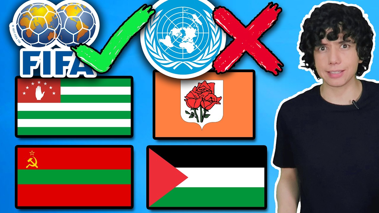 Países NO reconocidos por la ONU (Pero SÍ por la FIFA)