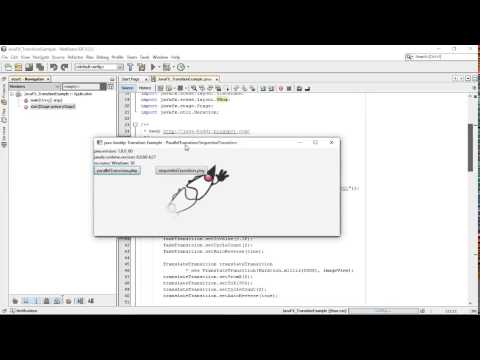 JavaFX Transition Animation with Reflection effect