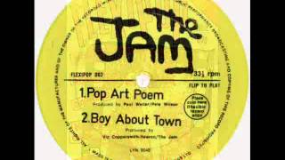 the JAM. 1981. boy about town