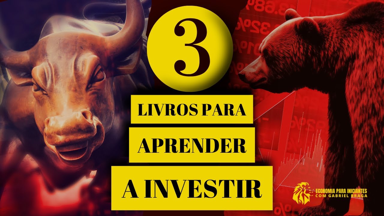 NÃO COMECE A INVESTIR antes de ler esses 3 LIVROS | Investimentos