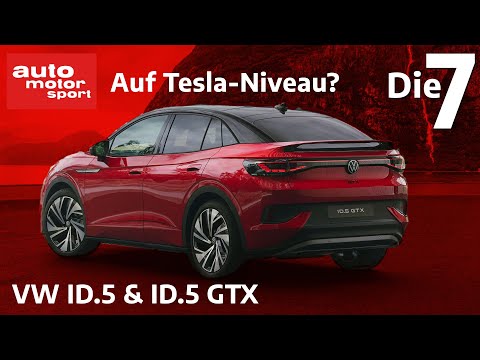 ID5 und ID5 GTX: 7 Fakten zum elektrischen SUV-Coupé von VW  | auto motor sport