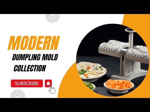 Hand Press Momo Dumpling Maker 2-in-1 Momos Maker Double Head Dumpling Press Mold