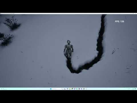 UE5.5 - Brushify with Ultra Dynamic Sky/Weather with Dynamic Landscape Weather Effects - Performance