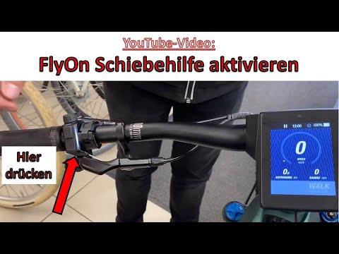 Schiebehilfe aktivieren - FlyOn im Haibike Xduro AllMtn 8.0