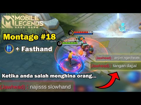 KETIKA MUSUH SALAH NGEBACOTIN ORANG INILAH AKIBATNYA 🔥• FreeStyle Ling Montage Levi Eps. 18 - MLBB