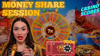 Crazy time big win today, OMGGG !! 700X, 700X, 500X And Others !!