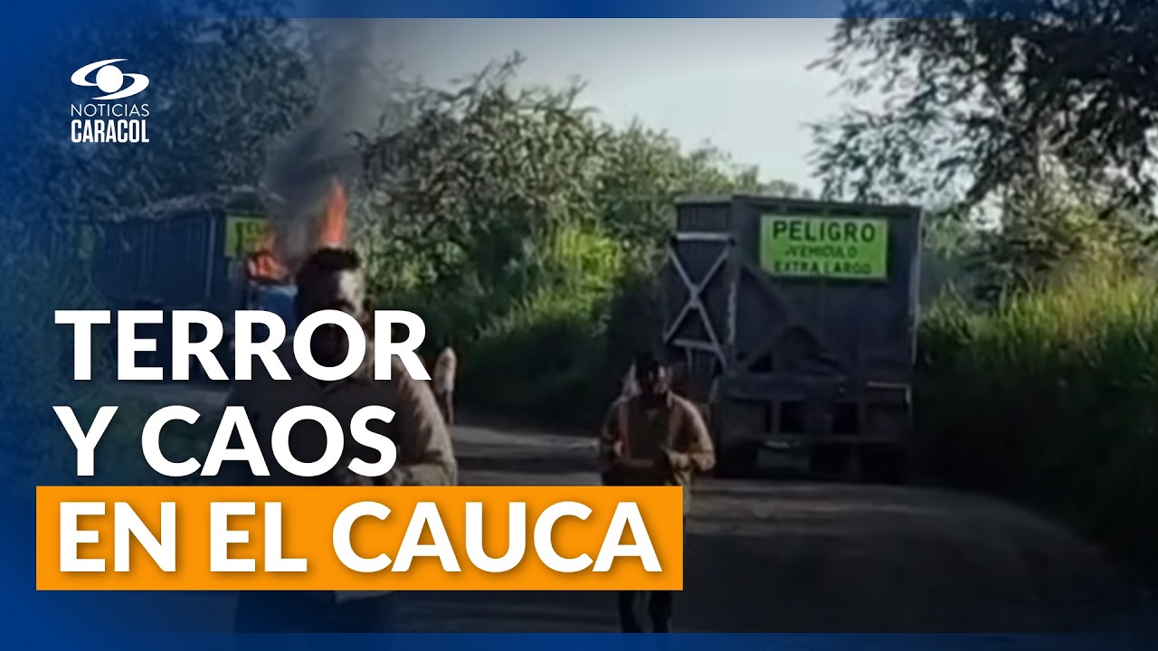 Ataque en la vía Panamericana, en Cauca, deja seis personas heridas, entre ellas un menor