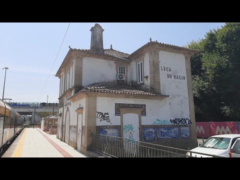 LINHA DE LEIXÕES - Viagem desde Porto - Campanhã até Leça do Balio 