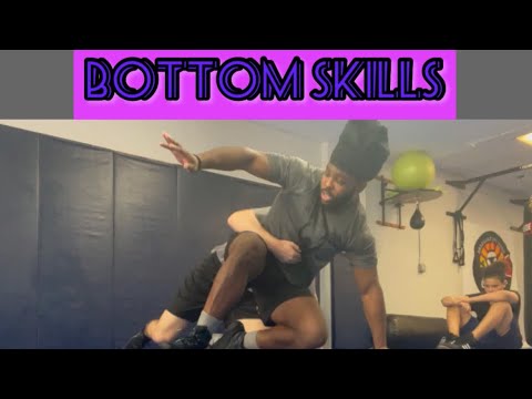 Bottom wrestling skills. Change over breakdown