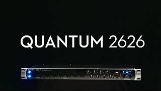 YouTube Video - PreSonus Quantum 2626 Audio Interface