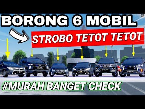 BORONG 6 MOBIL [ LIMITED ] STROBO | Car Driving Indonesia