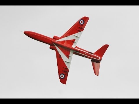 RED ARROWS BAE HAWKS "REDS DUO" RC DISPLAY TEAM - BISHOPS SOUTHERN RC MODEL SHOW HEADCORN - 2013