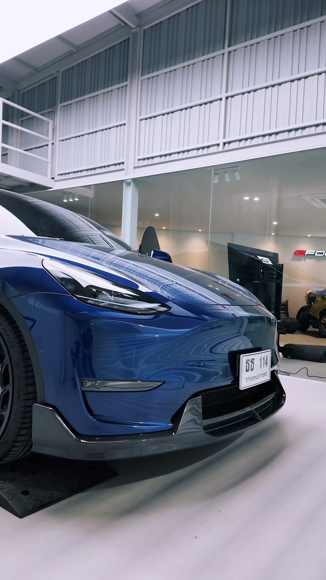 ชุดแต่ง #ADRO V2 #เทสล่า Model Y #GFORCE #Tesla