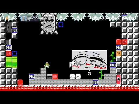 ドッスンタワー30段 by アダブ 🍄 Super Mario Maker 2 ✹Switch✹ #apc