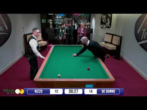 Biliardo in Tv | Sifda al campione Rizzo vs De Donno