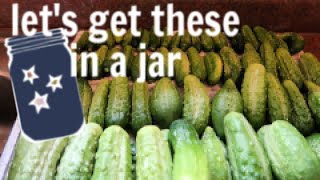 🥒HOME CANNING DILL PICKLES THE EASY WAY IN MY COUNTRY KITCHEN