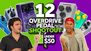 Video thumbnail for Best Overdrive Pedals Under $50  -12 Pedal Overdrive Shootout by No Fear Guitar Gear