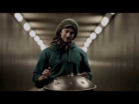 Solo Hang Drum in a Tunnel | Daniel Waples - Hang in Balance | London - England [HD]