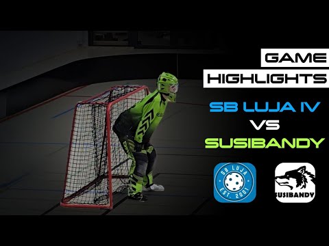Floorball Goalie Saves - Highlights SB LUJA IV vs Susibandy