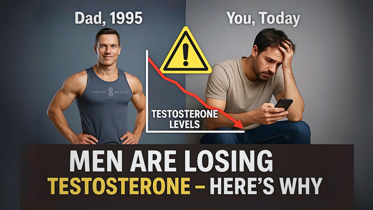 Testosterone Levels Are Crashing: Here's WHY and What You Can Do About It
