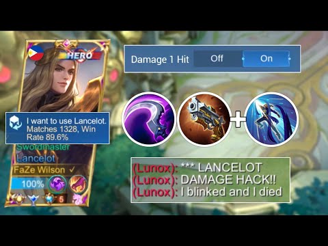 BRUTAL DAMAGE!! | LANCELOT ULTRA FAST HAND + BEST 1 HIT BUILD DESTROY ENEMIES!! 🔥 (MUST WATCH)