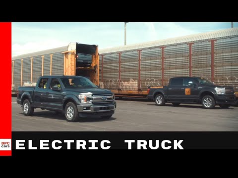 Electric Ford F-150 Prototype Truck Pulls 1 Million Pounds
