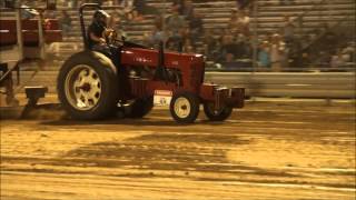 preview picture of video '2 AWESOME V8 ENGINE FARM TRACTORS,  HUDSONVILLE FAIRGROUNDS, MI  AUGUST 2014'