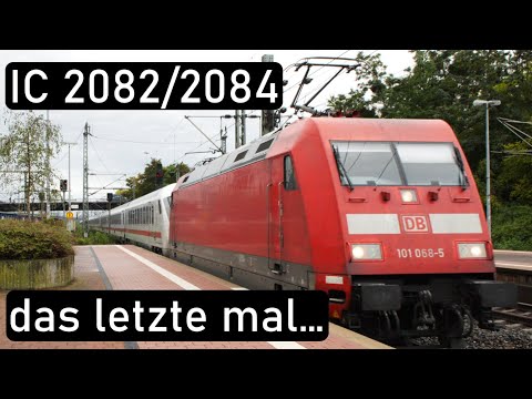 InterCity 2082/2084 Abschied letzte fahrt 04.10.2025 Kassel Wilhelmshöhe