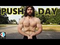 Push Workout ( Higher Reps ) Understanding Volume & Recovery Physique Update Flexing In The Sun SLC