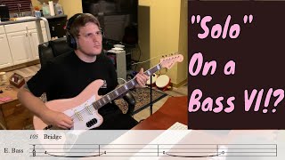 Solo - Bass Play-through (Tabs On Screen)