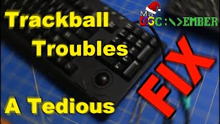 Fixing a Dell Trackball Keyboard - #DOScember