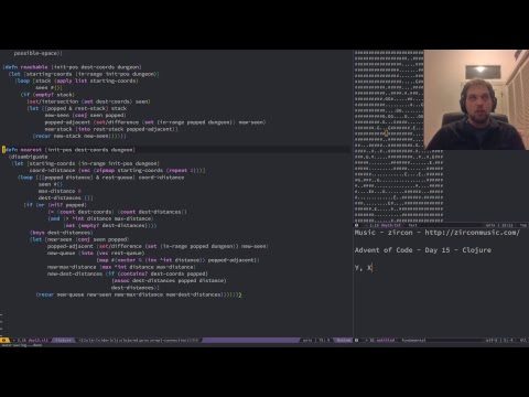 Advent of Code 2018 - Clojure - Day 15
