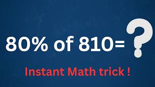 80% of 810 (Eighty percent of 810)
