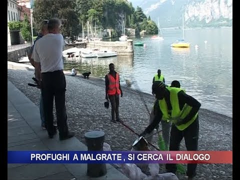 Profughi a Malgrate, si cerca il dialogo