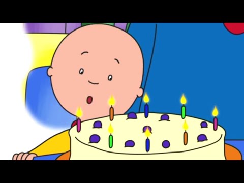 Caillou em Português | Caillou e o Bolo de Mirtilo | 521 | Nova Temporada | Desenho Animado