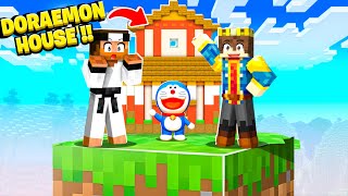 I SURPRISED JACK WITH DORAEMON HOUSE IN ONEBLOCK 🤣| GONE WRONG !!!