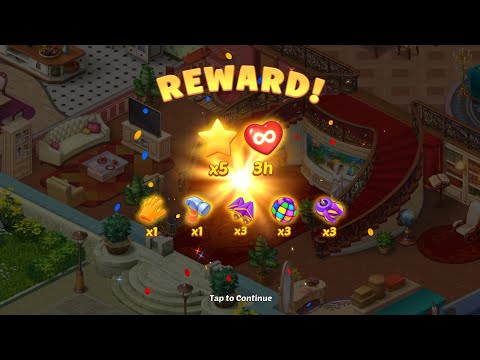 Homescapes Gameplay one day complete 🏠🏡 home gift done ✅✅