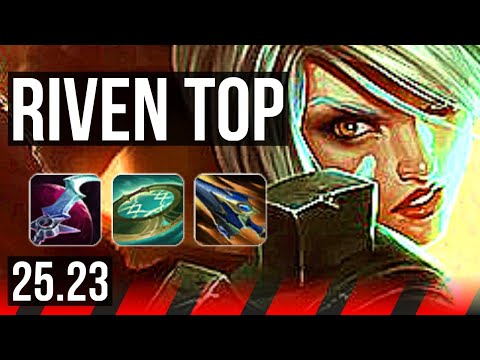 RIVEN vs DARIUS (TOP) | 10 solo kills, 39k DMG | EUW Master | 25.23