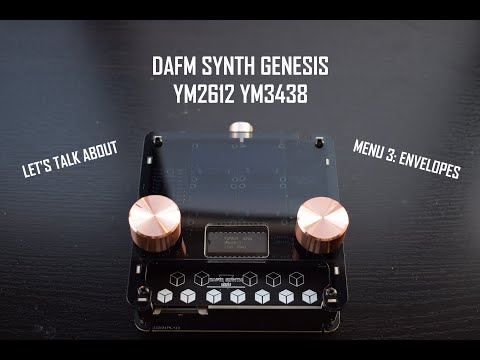 DAFM SYNTH Genesis - MENU 3/6