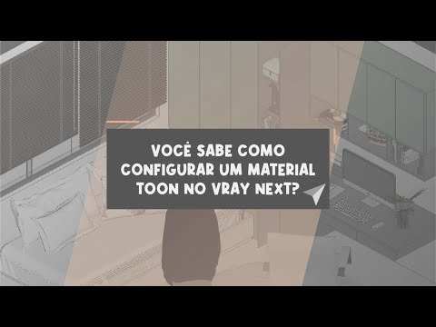 VOCÊ SABE CRIAR UM MATERIAL TOON NO VRAY NEXT I GABY FILGUEIRAS