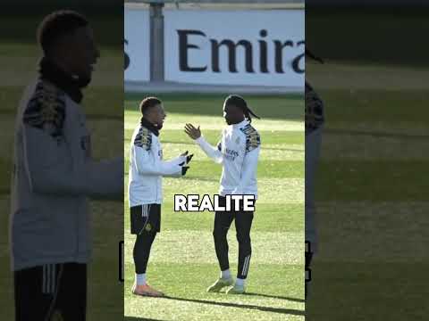 pourquoi ils ont fait cette célébration révisée à l'entraînement ? 🕺🇫🇷 #football #mbappe #camavinga