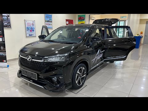 The All New PERODUA ALZA 1.5L AV 2022 MPV 7 Seats | First Look! Exterior and Interior details