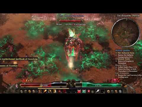 Grim Dawn Monster In The Barn and First Death