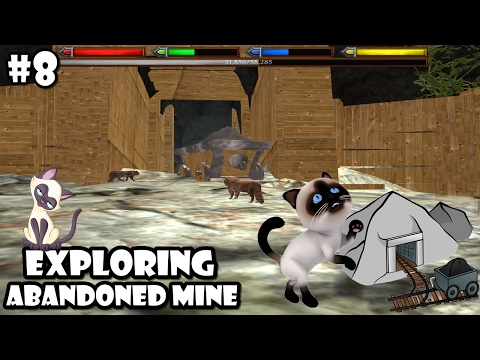 Ultimate Cat Simulator - Exploring Abandoned Mine - Android/iOS - Gameplay Episode 8